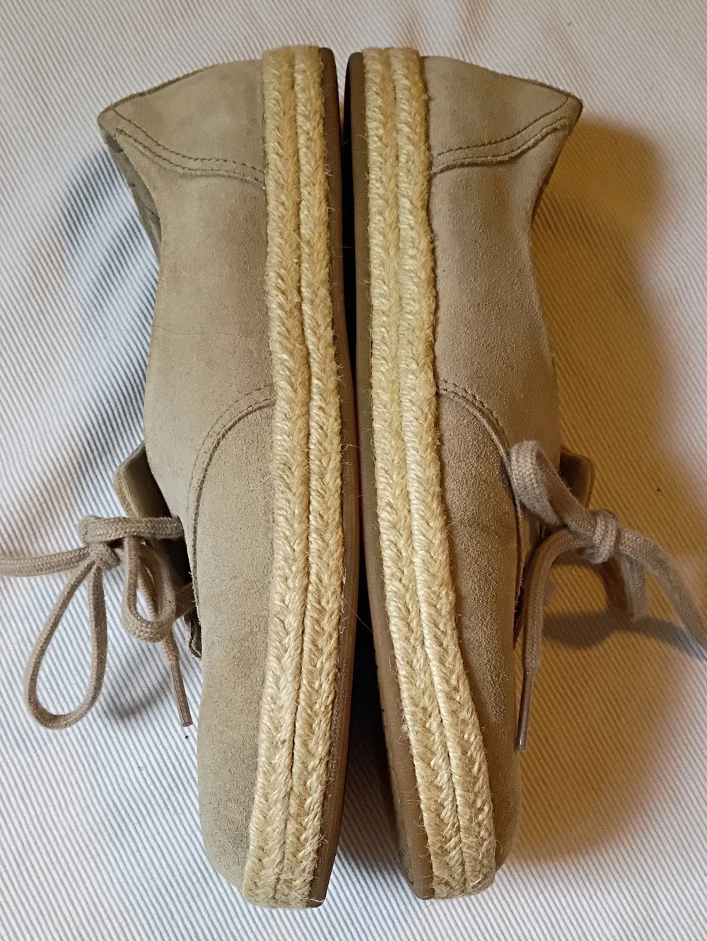 Clarks Collection Women's Suede Espadrille Sneaker Flats